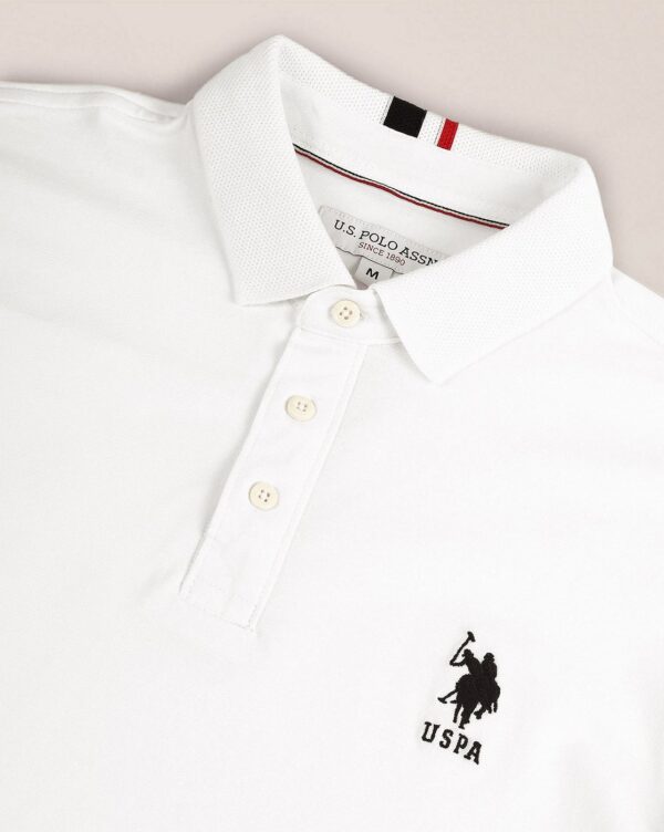 Men Slim Fit Polo T-Shirt with Logo Embroidery - Image 7